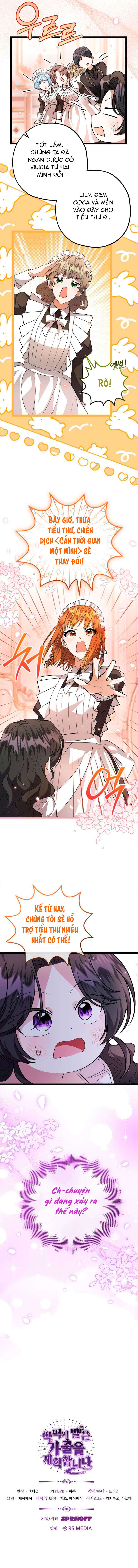 Con gái của kẻ phản diện lên kế hoạch chạy trốn Chap 8 - Trang 2