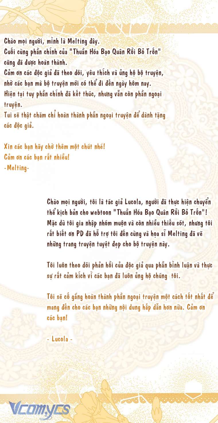 Thuần Hóa Bạo Quân Rồi Bỏ Trốn Chap 120 - Trang 2