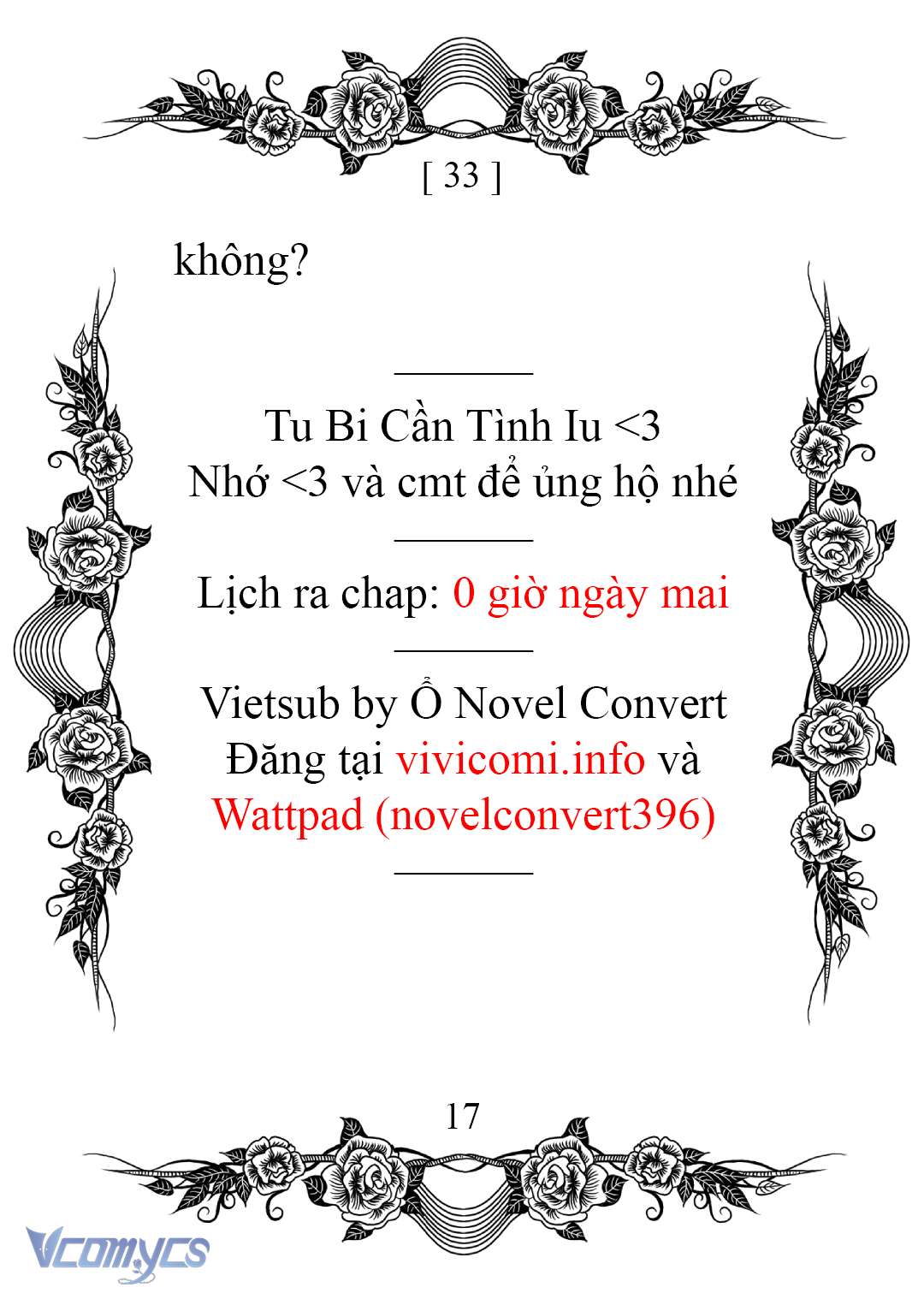 [Novel] Chào Mừng Đến Với Dinh Thự Hoa Hồng Chap 33 - Trang 2