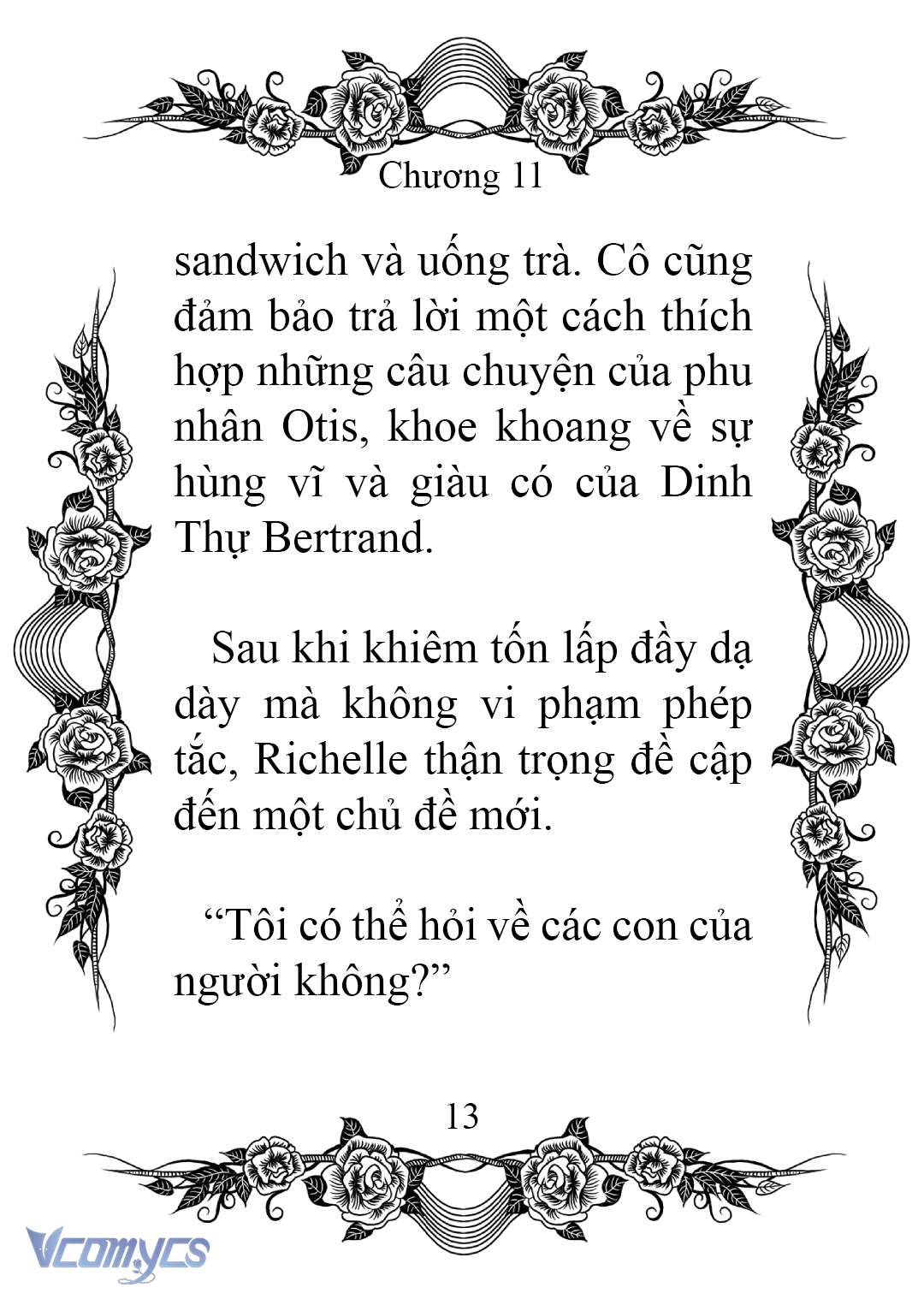 [Novel] Chào Mừng Đến Với Dinh Thự Hoa Hồng Chap 11 - Trang 2