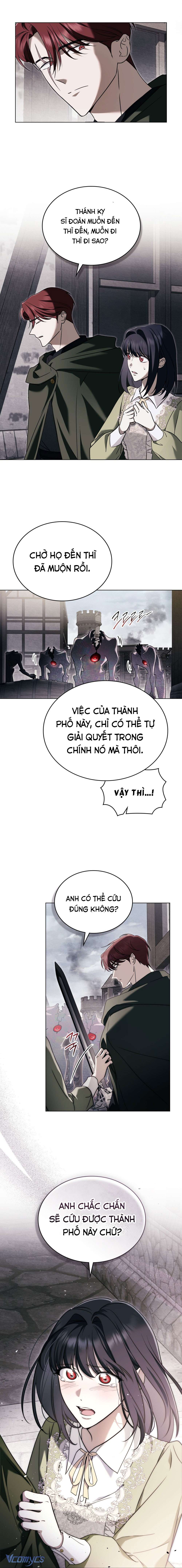 Hiệp Sĩ Thánh và Cô Nàng Quái Vật Chap 8 - Trang 4