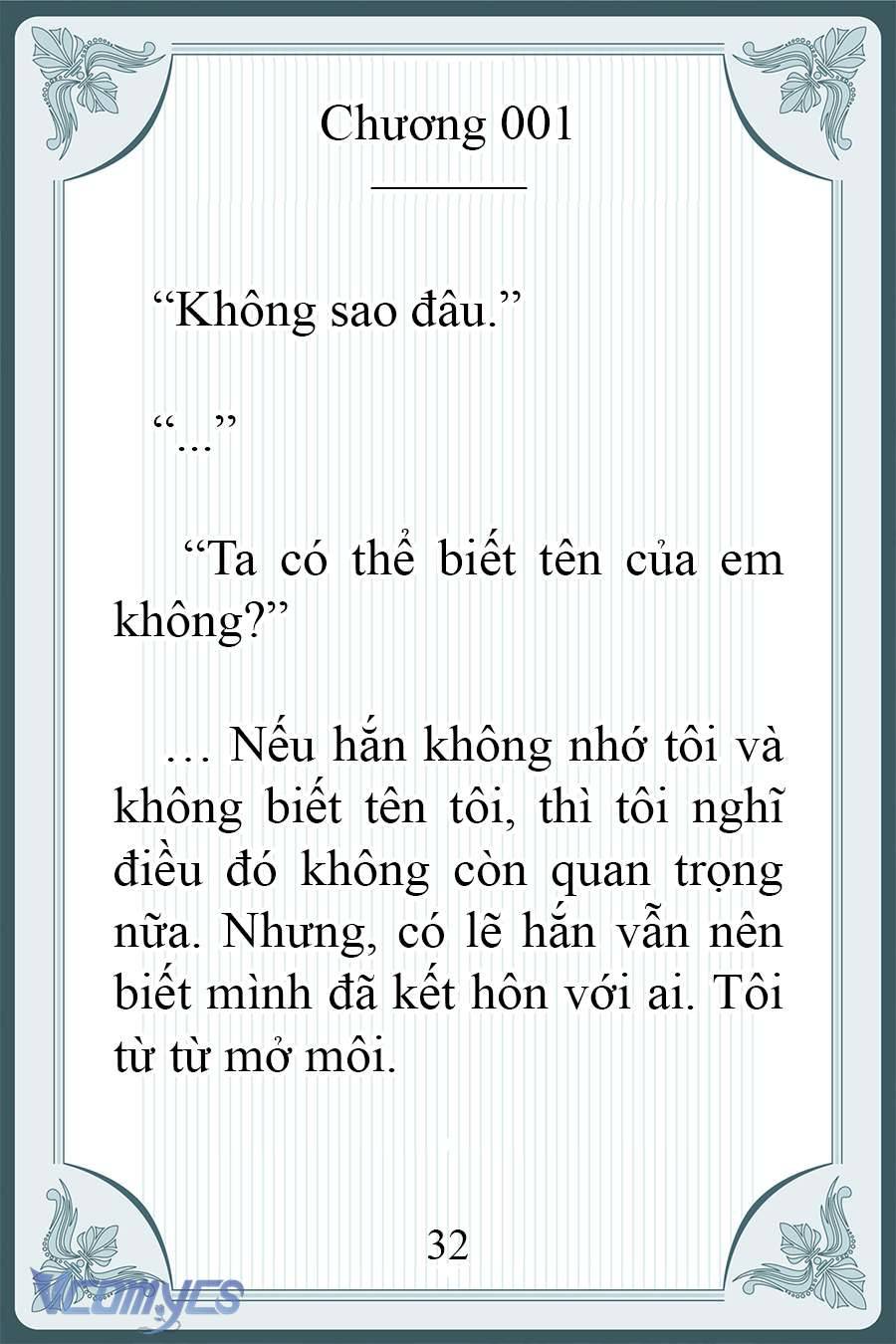 [Novel] Người Chồng Ghét Tôi Đã Mất Trí Nhớ Chap 1 - Trang 2