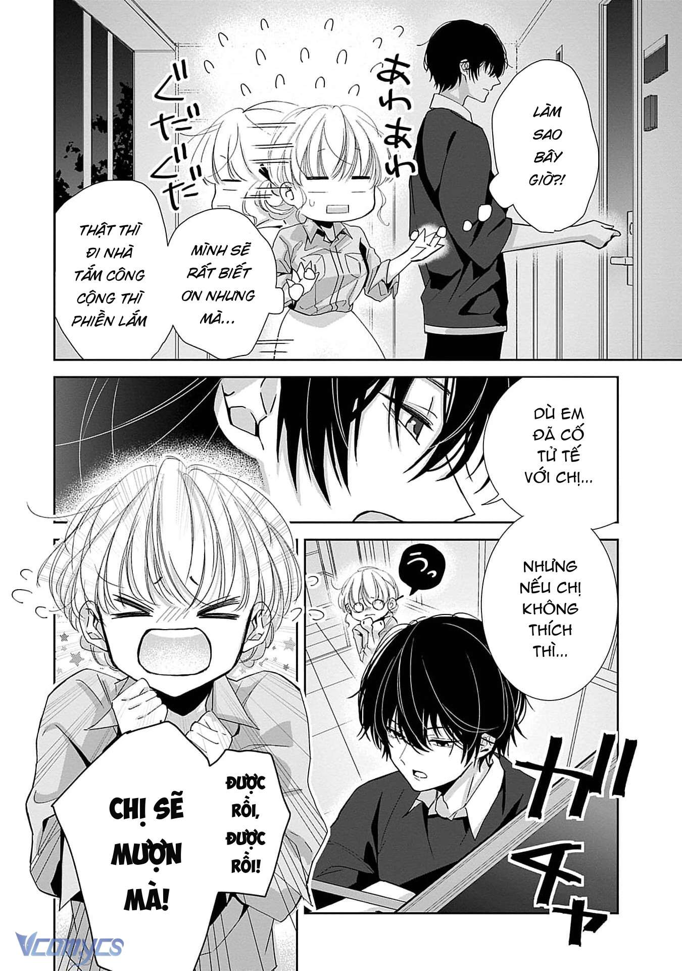 [18+]Bị Em Trai Nhà Bên Dụ Dỗ Rồi!!! Chap 3 - Trang 2