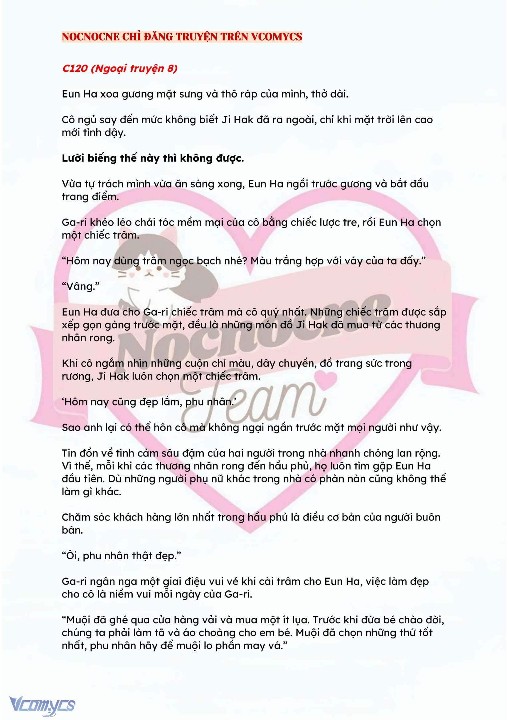 [NOVEL] ĐÊM HỖN LOẠN Chap 120 - Next Chap 121