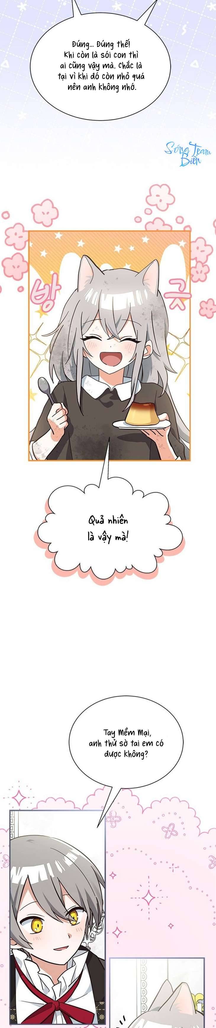 Mèo con được gia tộc sói nhận nuôi? Chapter 3 - Trang 3