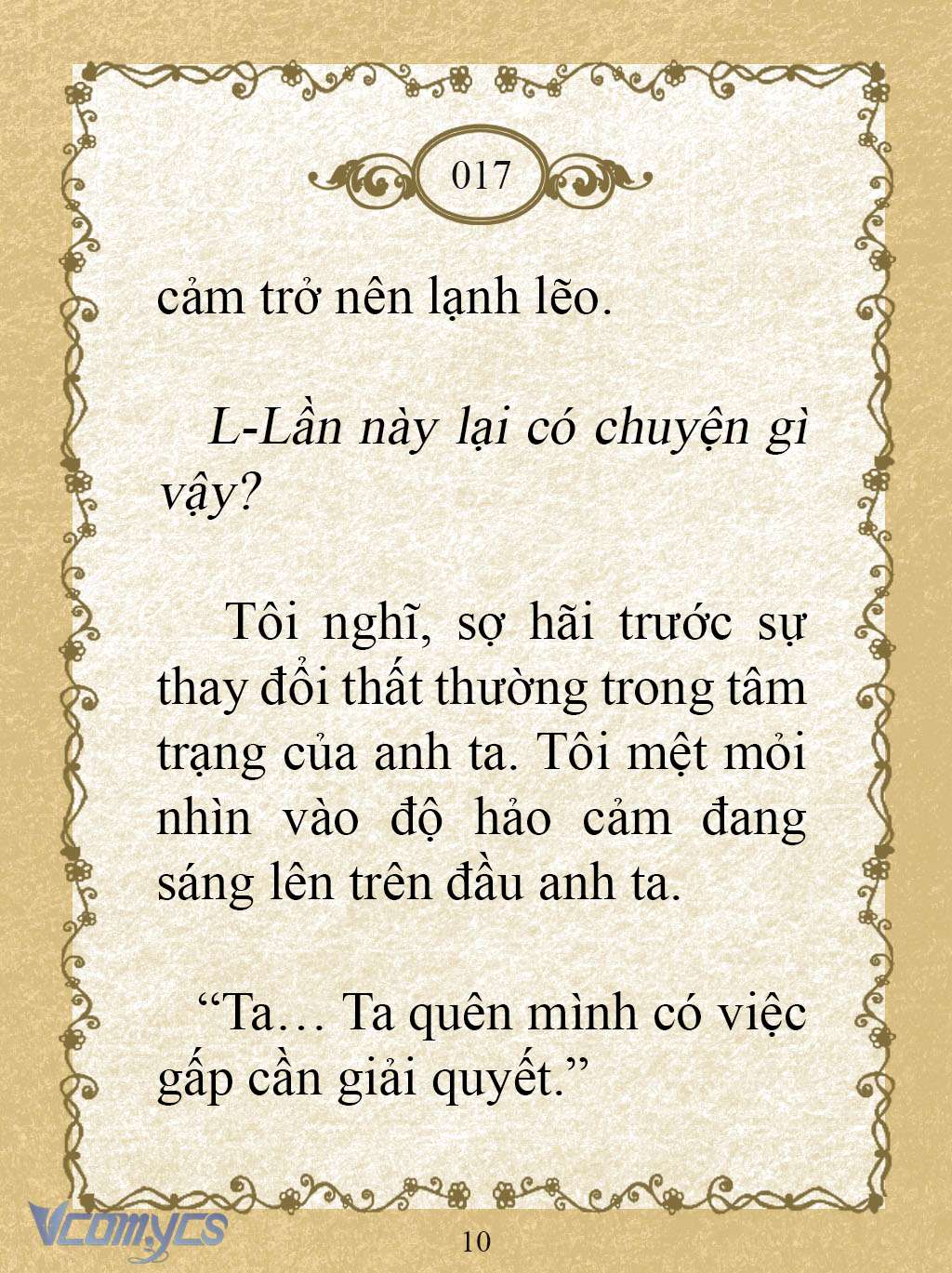 [Novel] Kẻ Phản Diện Được Định Phải Chết Chap 17 - Trang 2