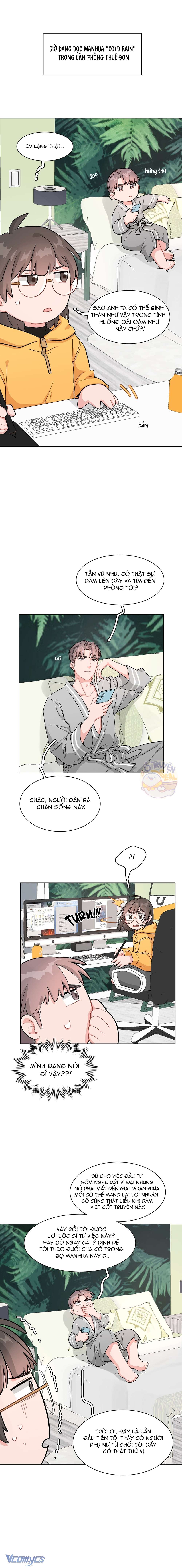 Bạn Cùng Phòng Tôi Là Bá Tổng Truyện Hư Cấu Chap 2 - Trang 2