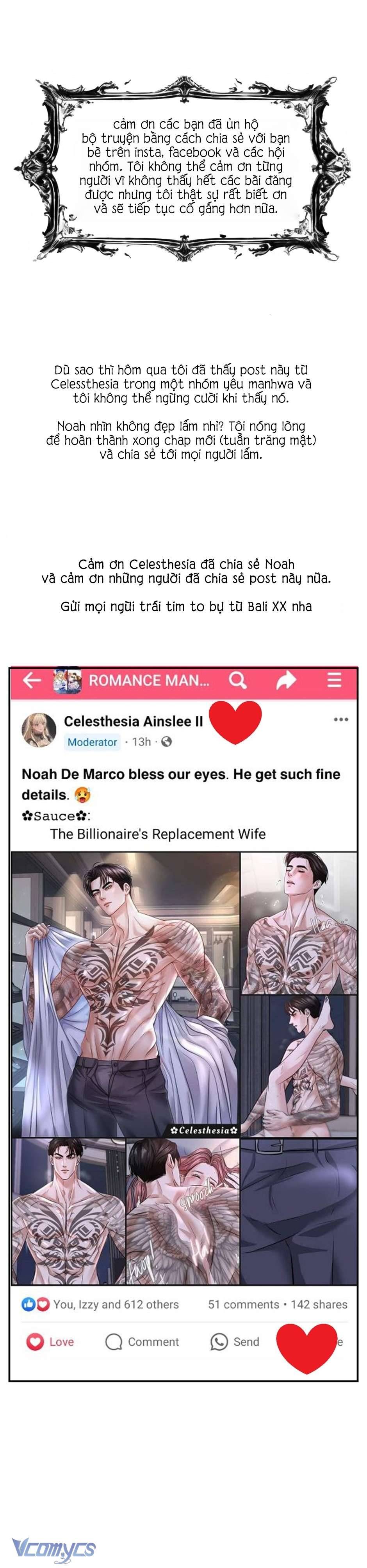 Cô Vợ Thế Thân Của Tỉ Phú Chap 11 - Trang 2