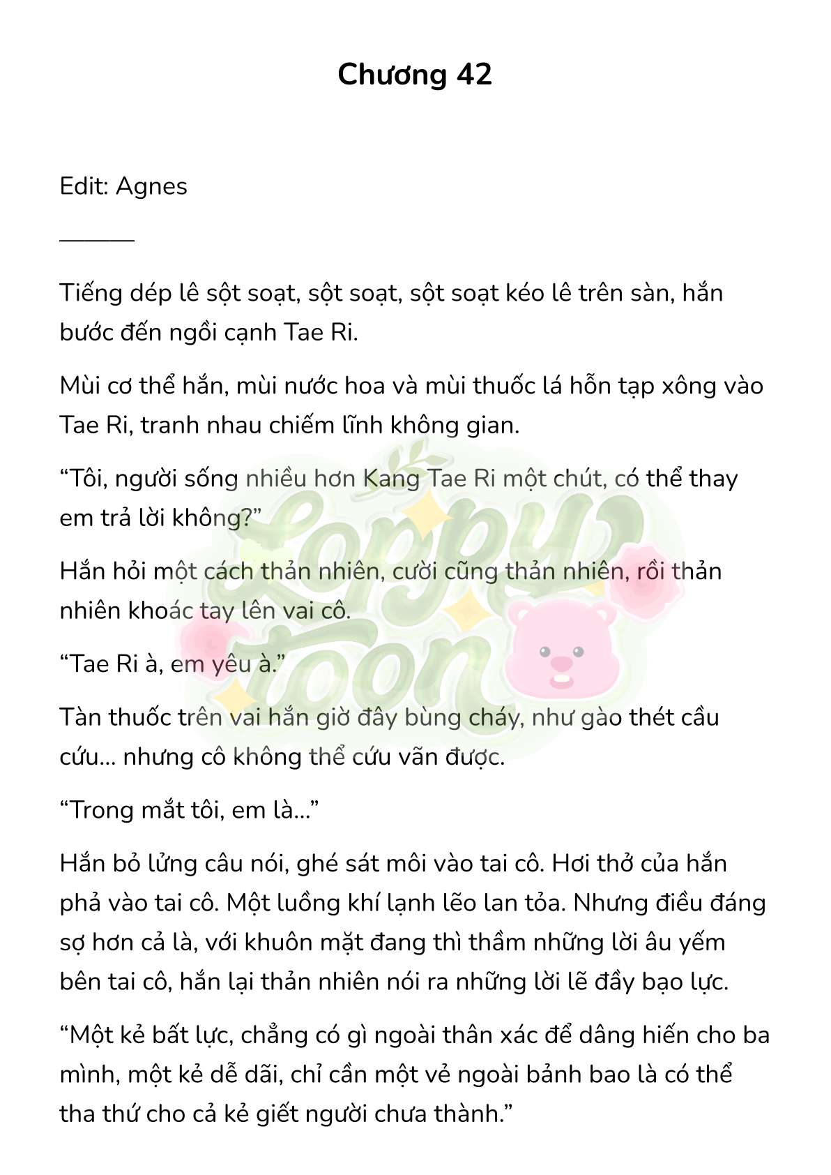 [Novel] Gửi Kẻ Xa Lạ Phản Bội Đạo Đức Chap 42 - Next Chap 43