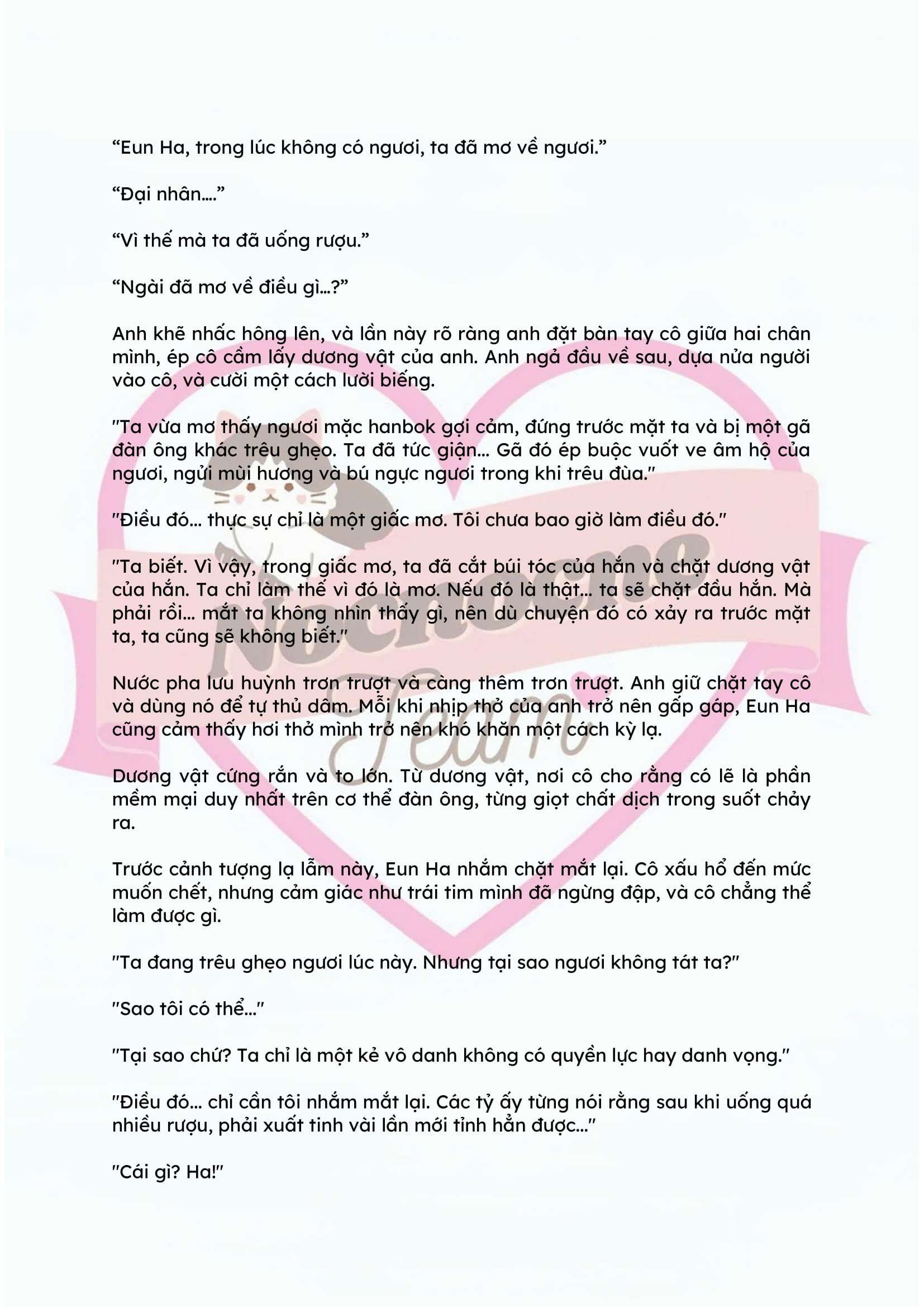 [FULL] [NOVEL] ĐÊM HỖN LOẠN Chap 20 - Next Chap 21