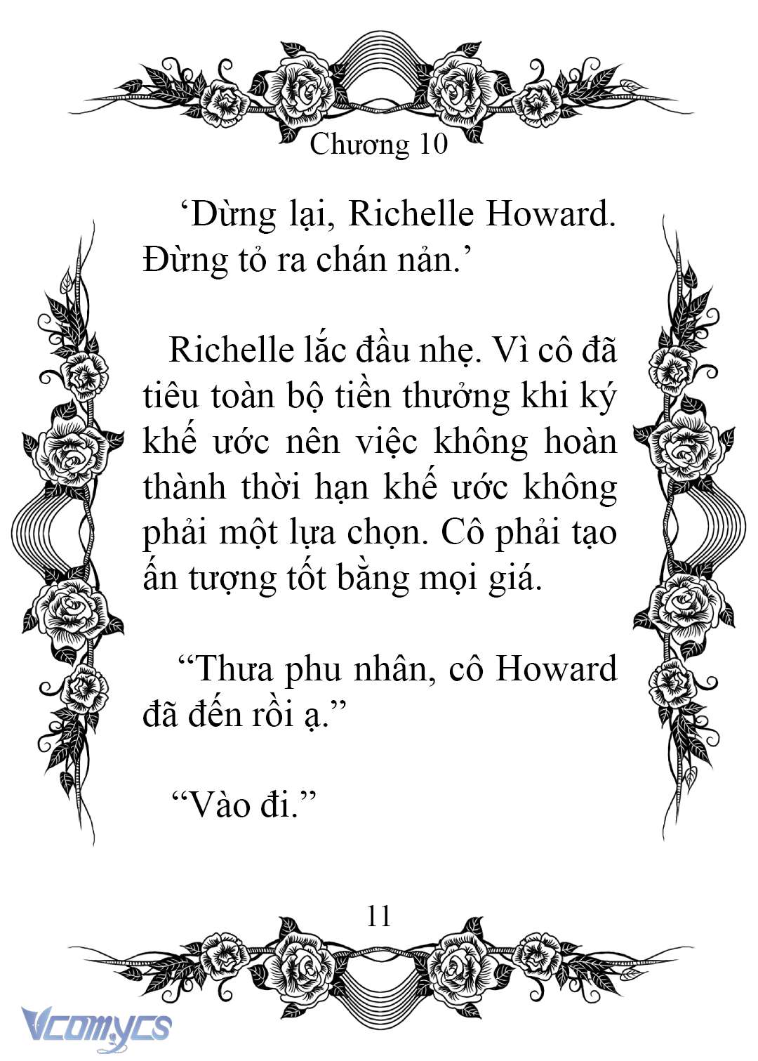 [Novel] Chào Mừng Đến Với Dinh Thự Hoa Hồng Chap 10 - Trang 2