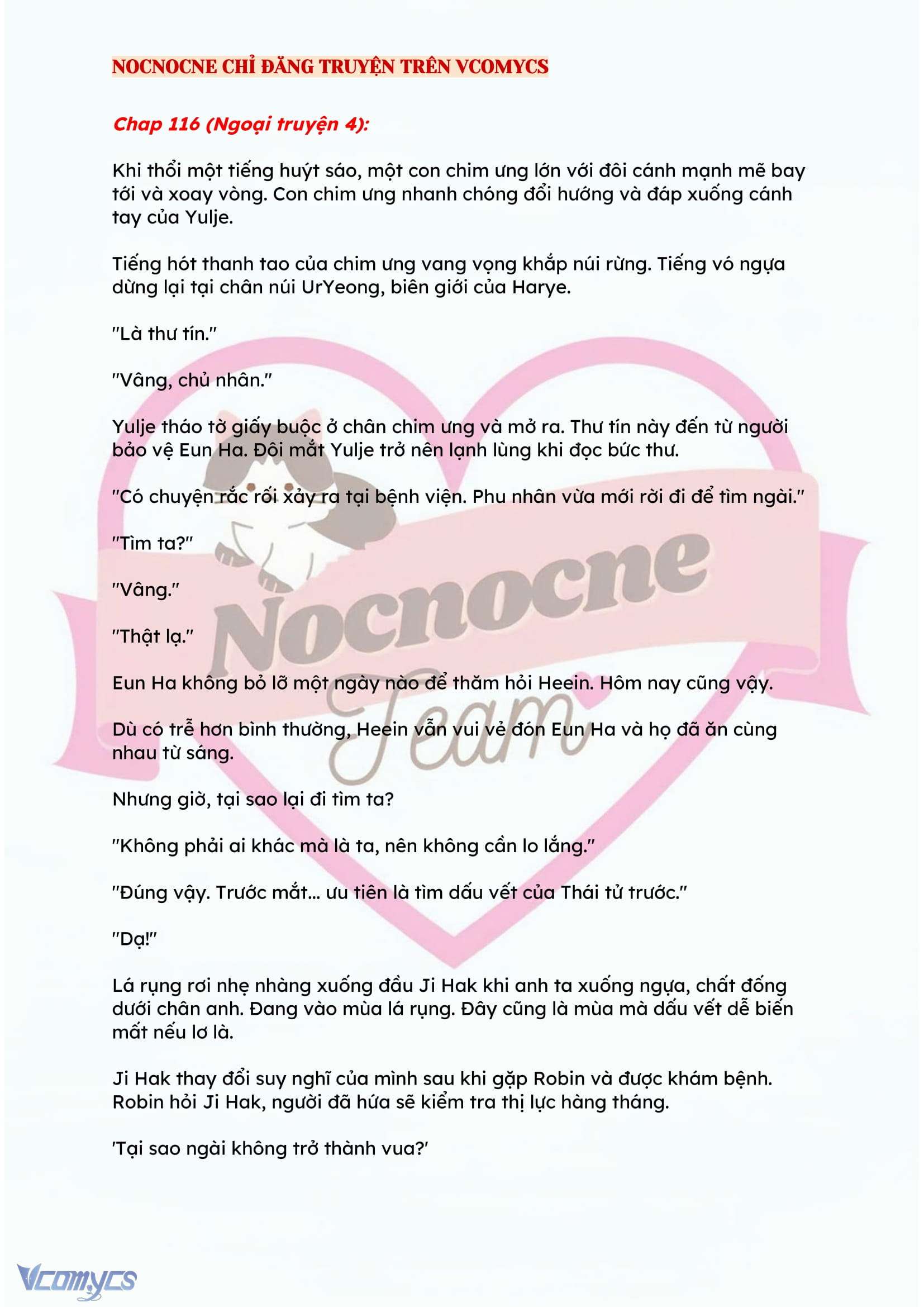 [NOVEL] ĐÊM HỖN LOẠN Chap 116 - Next Chap 117