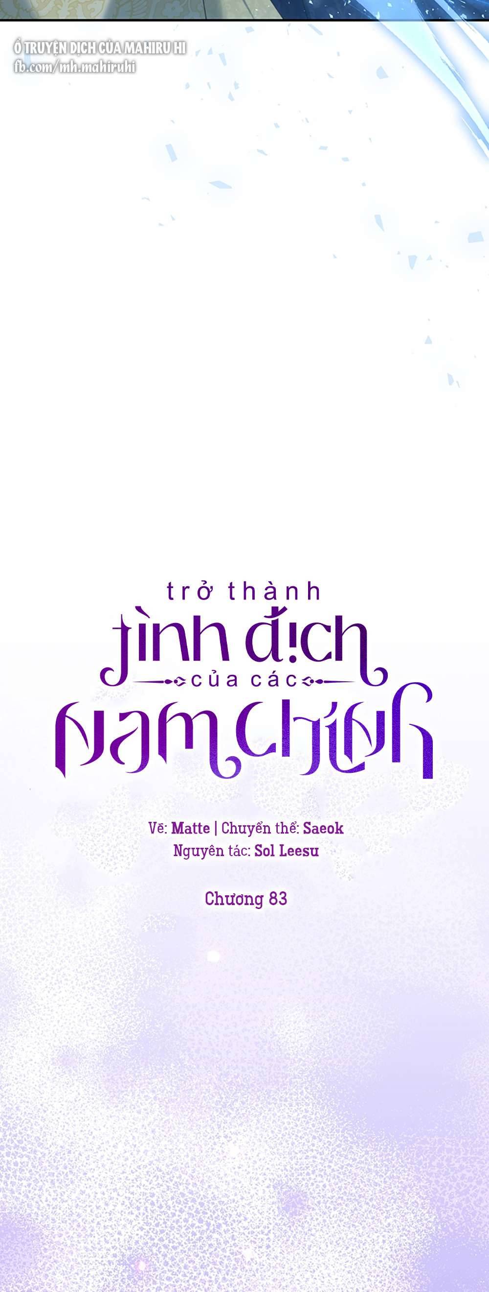 Trở Thành Tình Địch Của Các Nam Chính Chapter 83 - Trang 3