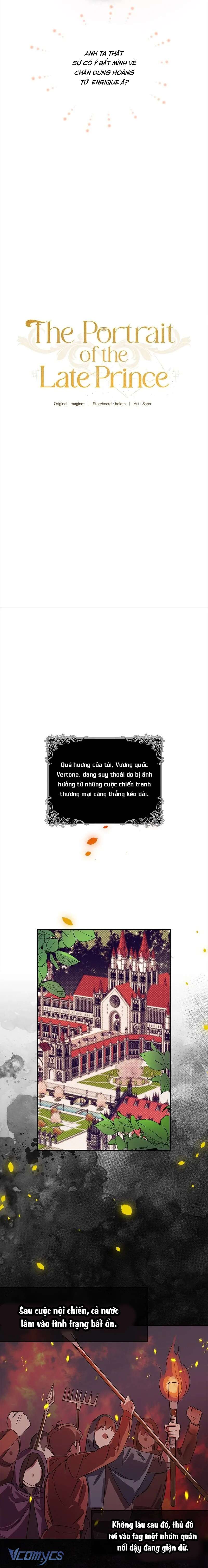 Chân dung của cố Hoàng tử Chap 1 - Trang 2