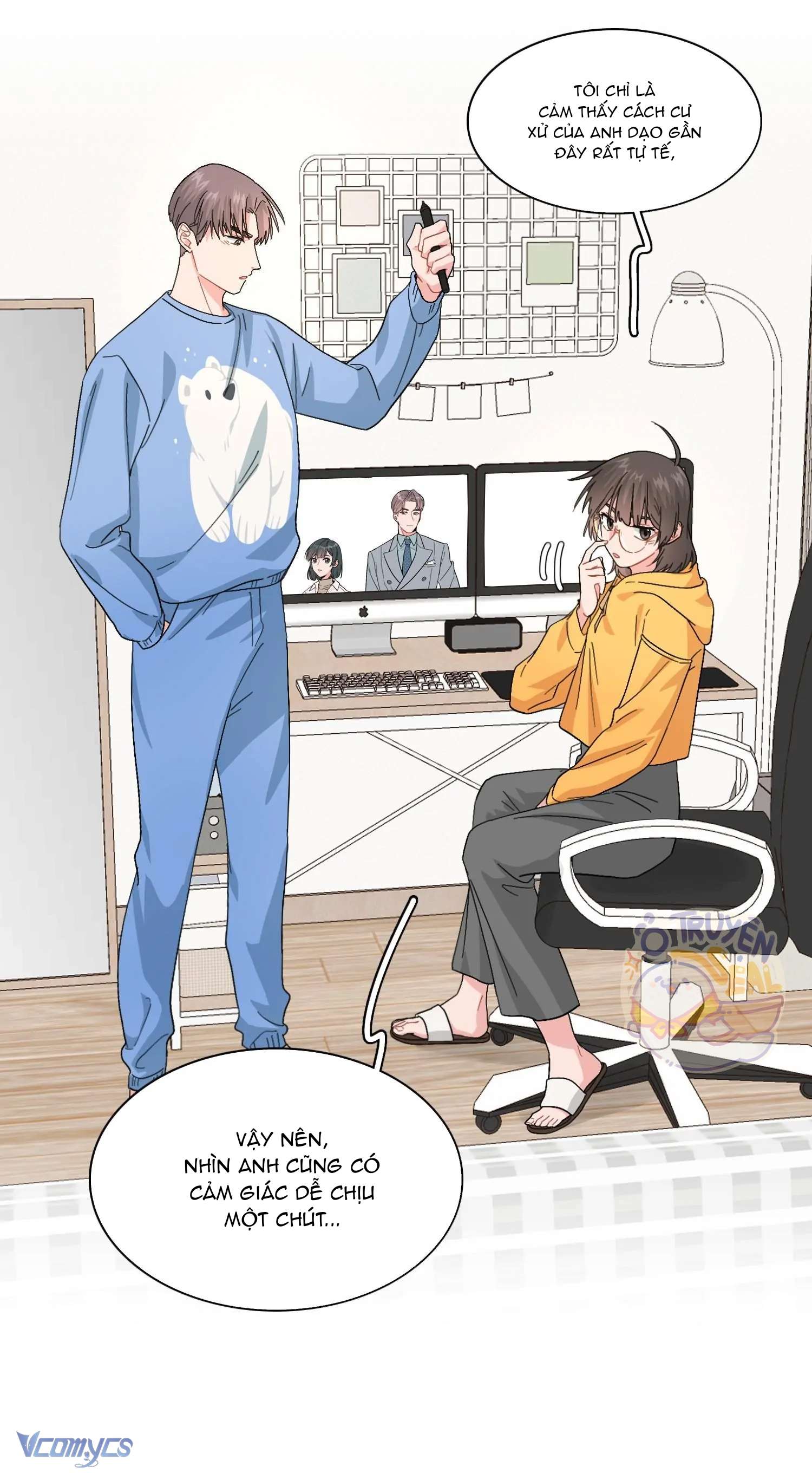 Bạn Cùng Phòng Tôi Là Bá Tổng Truyện Hư Cấu Chap 18 - Trang 2