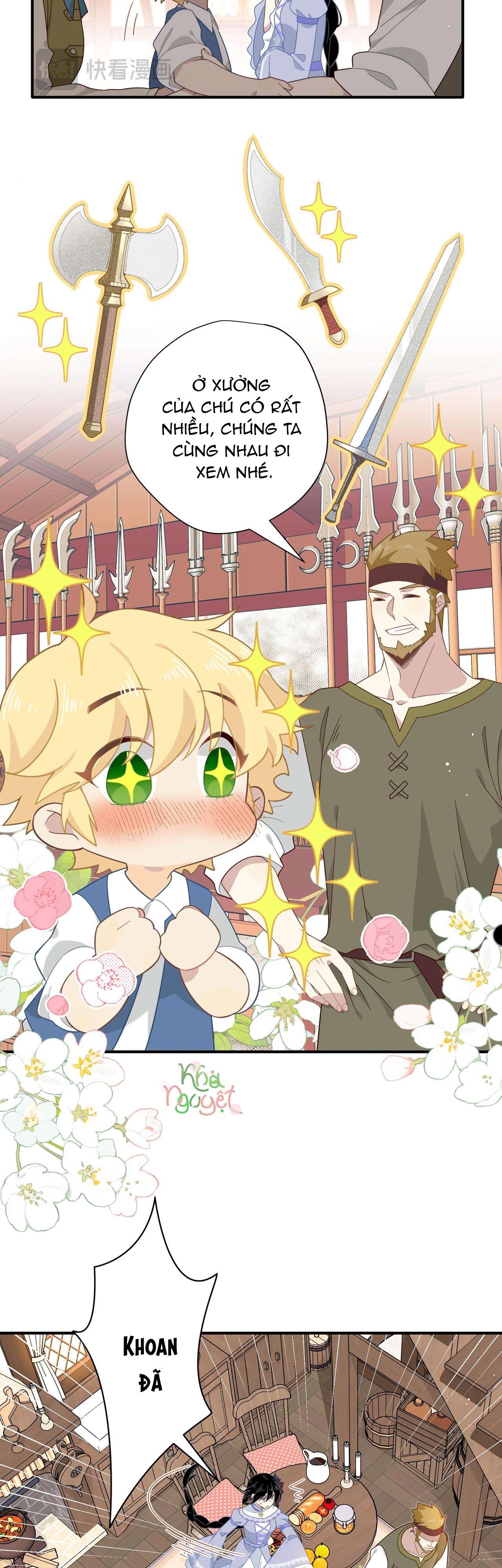 Xuyên thành phù thủy nuôi dưỡng kỵ sĩ thánh điện Chapter 7 - Trang 4