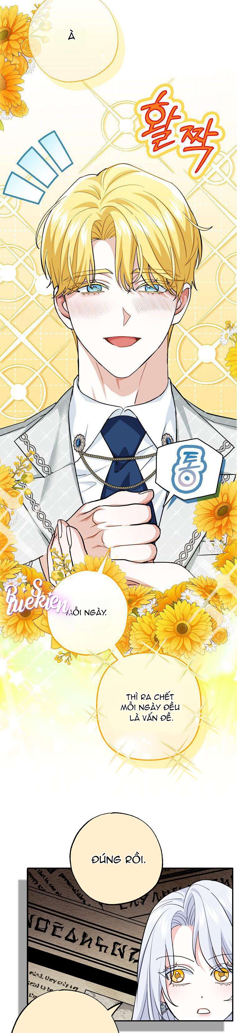 Vị Hôn Phu Phản Diện Cản Trở Con Đường Hoa Của Tôi Chap 4 - Trang 4