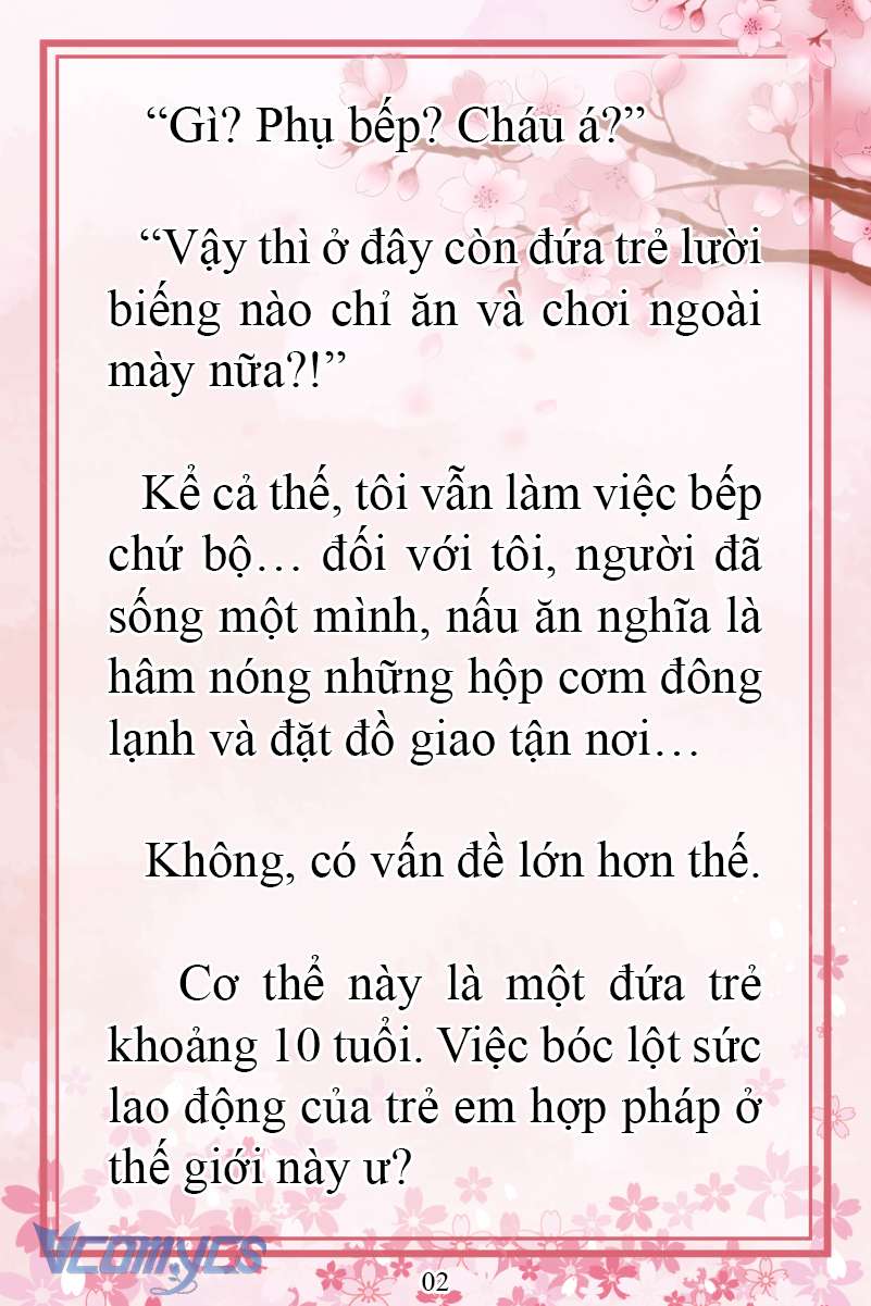 [Novel] Đặc Quyền Của Người Chuyển Sinh Chap 3 - Trang 2