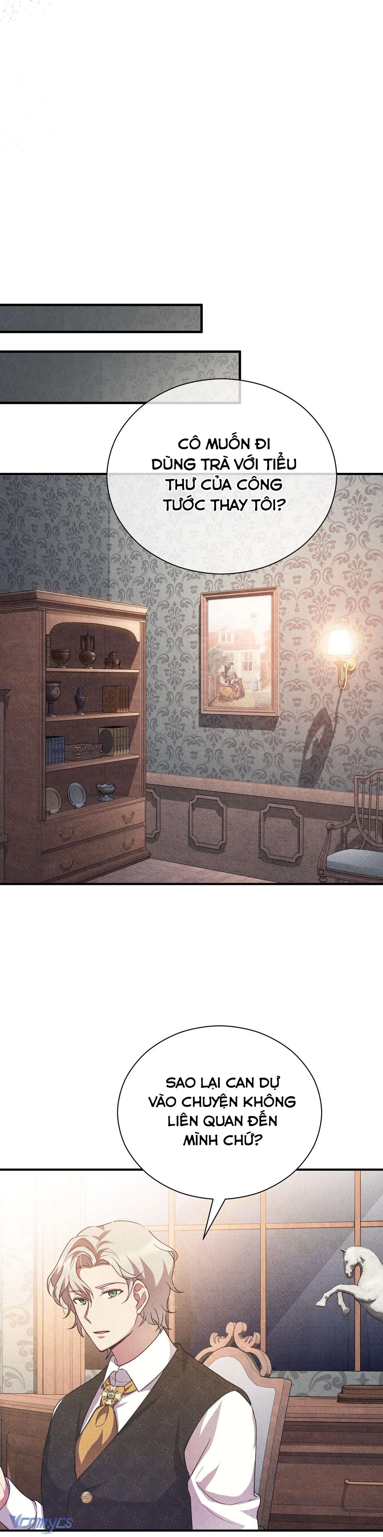 [18+] Hầu Tước Chính Trực Và Quý Cô Kiên Định Chapter 3 - Trang 3