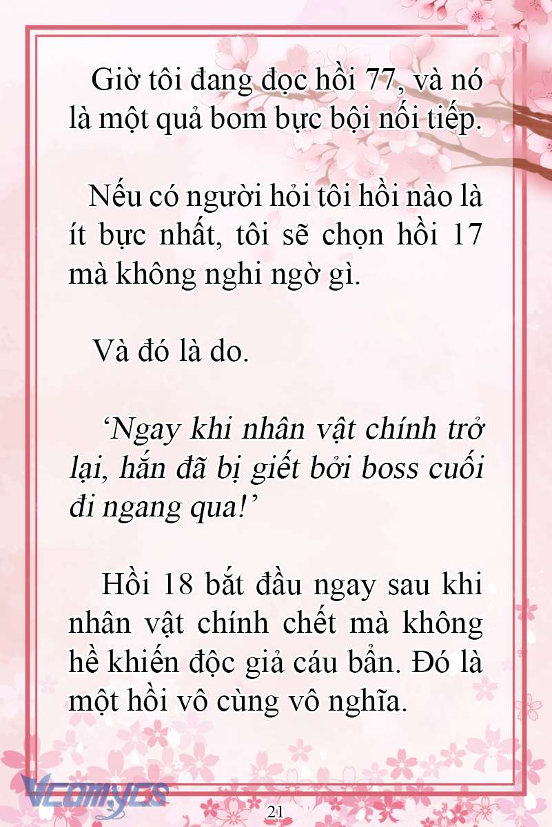 [Novel] Đặc Quyền Của Người Chuyển Sinh Chap 2 - Trang 2