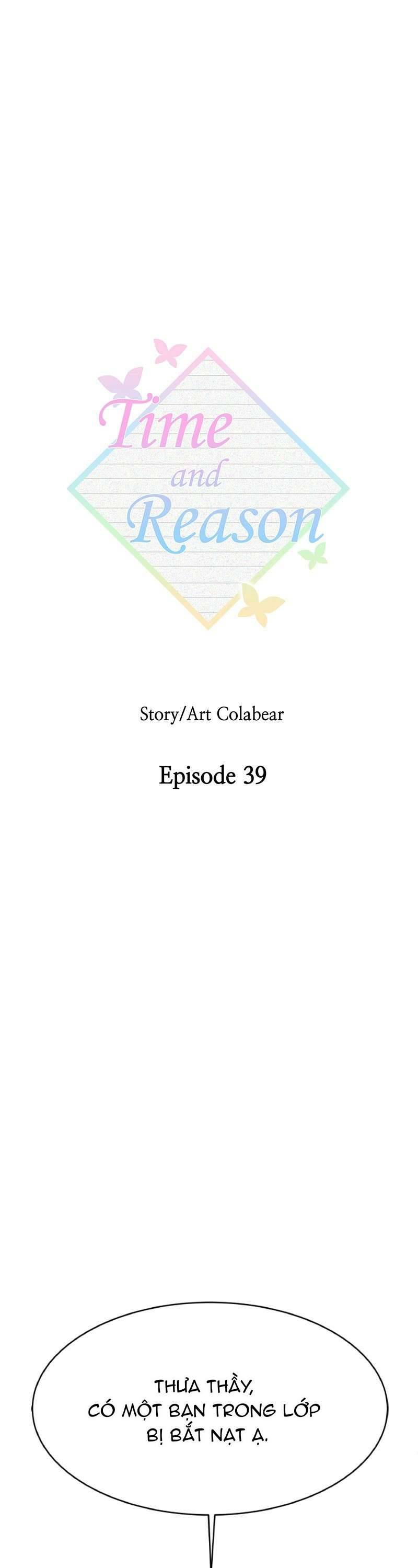 Thời Gian Trở Thành Lý Do Của Đôi Ta Chapter 39 - Next Chapter 40