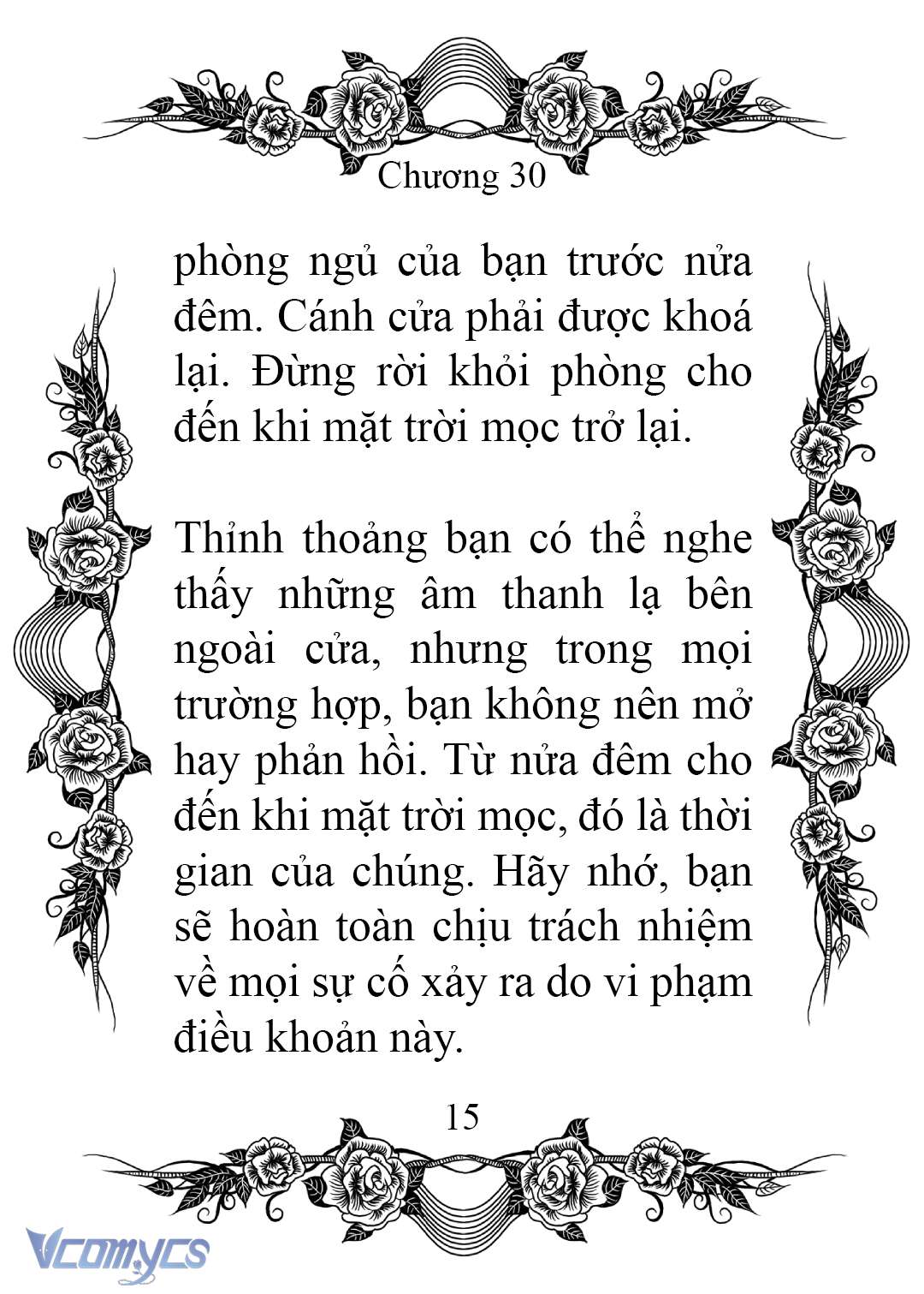 [Novel] Chào Mừng Đến Với Dinh Thự Hoa Hồng Chap 30 - Trang 2