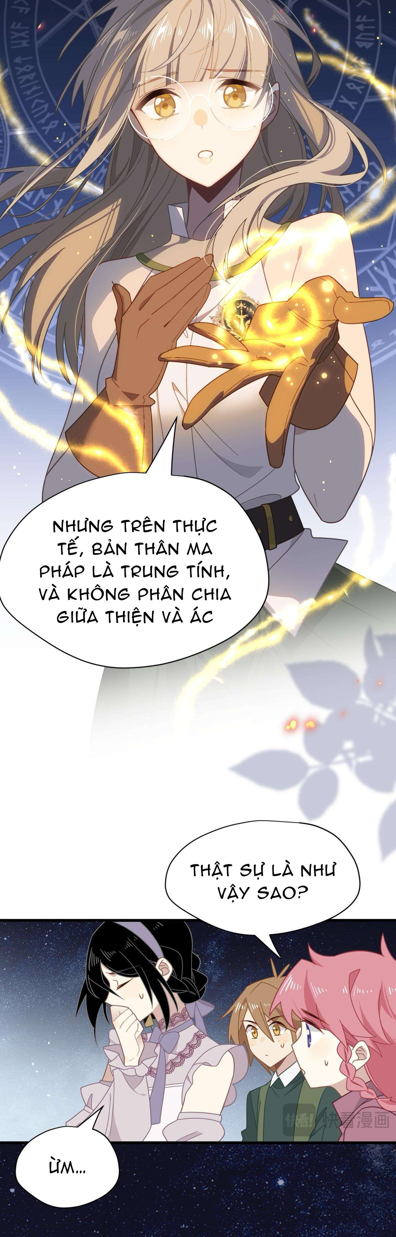 Xuyên thành phù thủy nuôi dưỡng kỵ sĩ thánh điện Chapter 25 - Trang 4