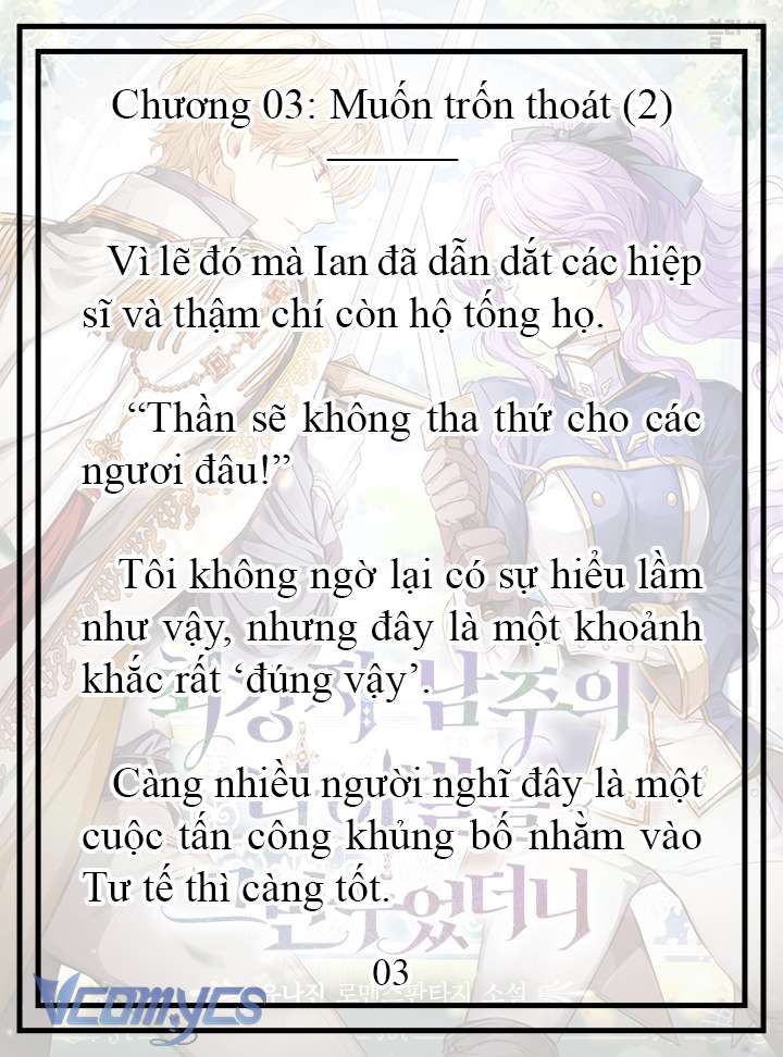 [Novel] Tôi Không Còn Là Đối Thủ Của Nam Chính Chap 3 - Trang 2