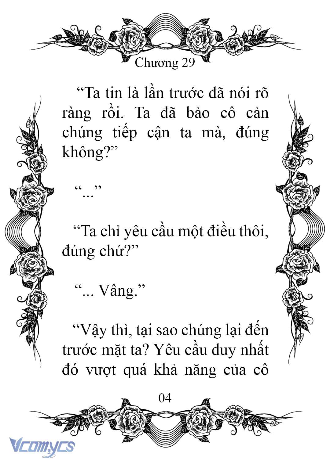 [Novel] Chào Mừng Đến Với Dinh Thự Hoa Hồng Chap 29 - Next Chap 30