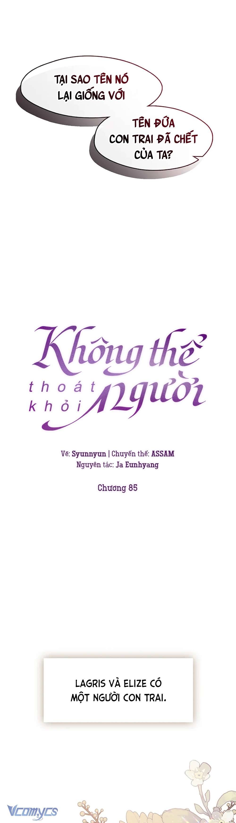 Không Thể Thoát Khỏi Người Chap 85 - Next Chap 86