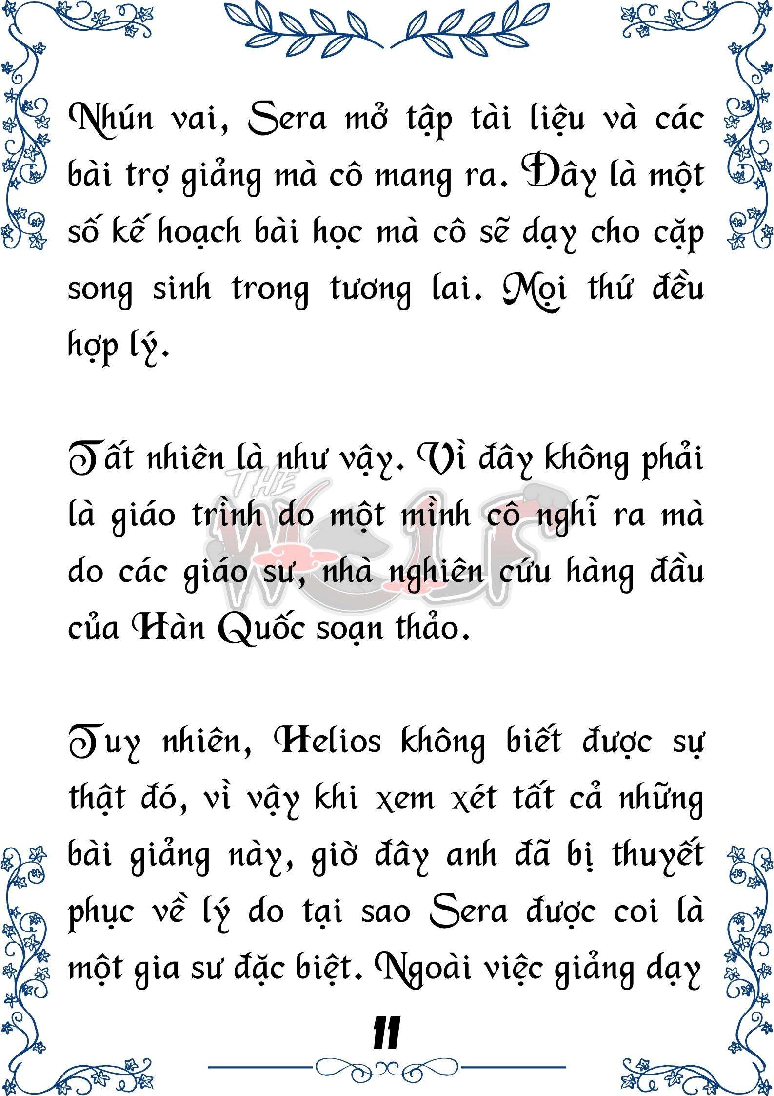 Tôi Trở Thành Gia Sư Của Cặp Song Sinh Hoàng Gia Chap 38 - Next Chap 39