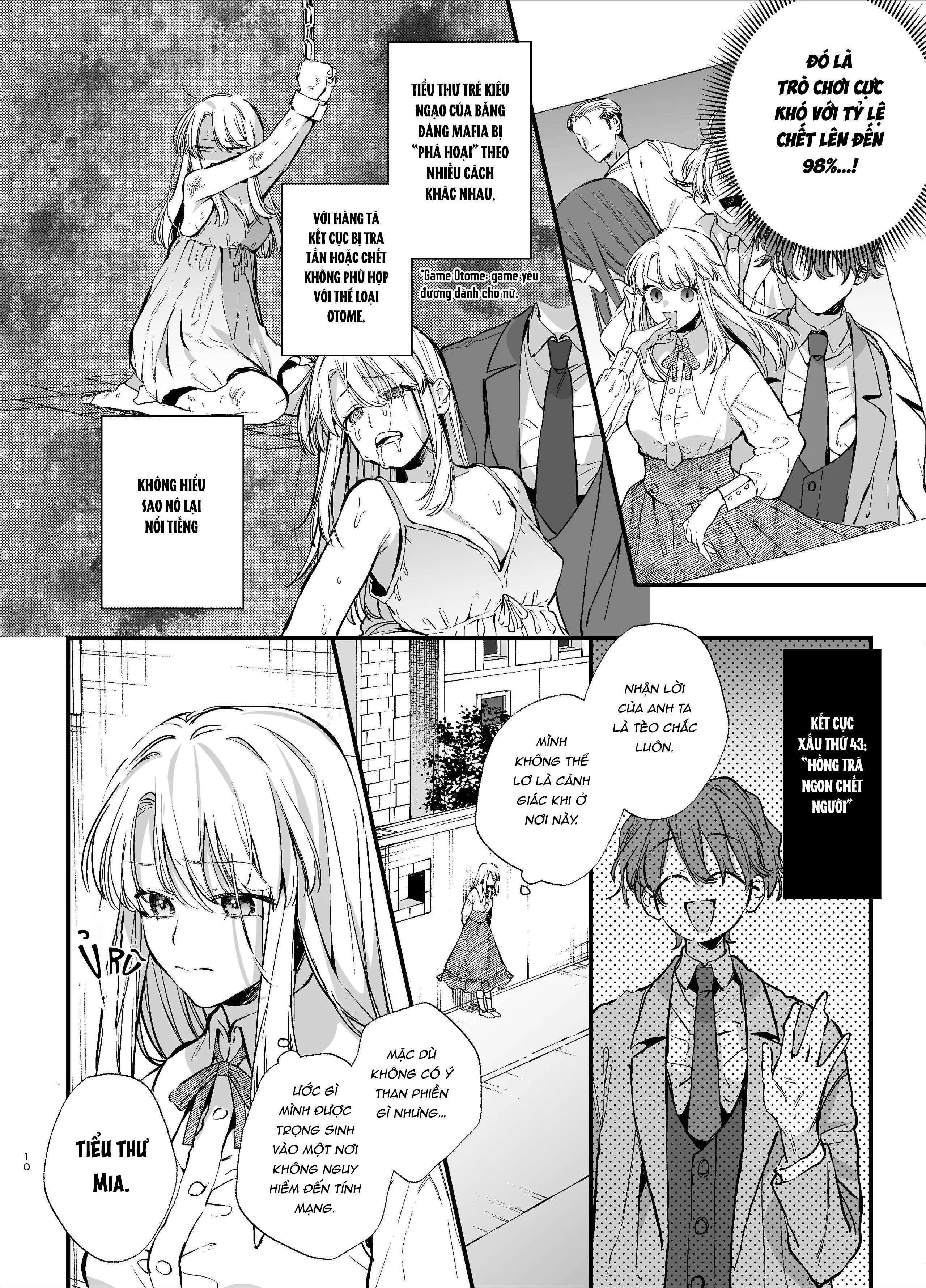 [18+] Trọng Sinh Thành Tiểu Thư Mafia Trong Trò Chơi Sinh Tử Chap 1 - Trang 2