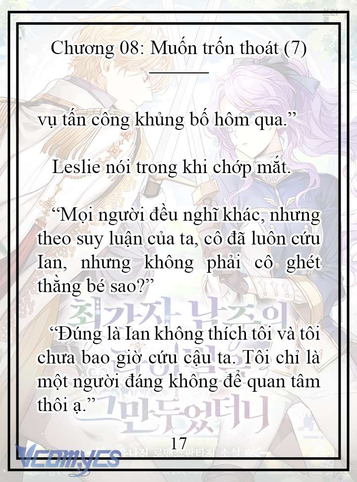[Novel] Tôi Không Còn Là Đối Thủ Của Nam Chính Chap 8 - Trang 2