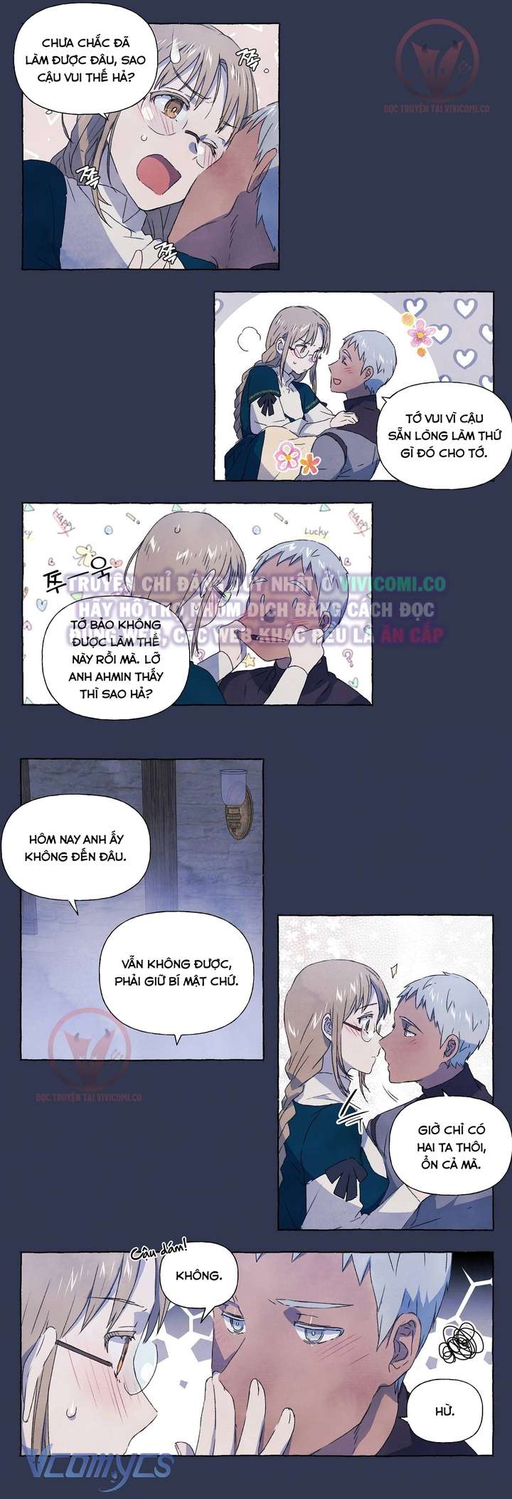 [18+] Chàng Sói Ngốc Và Nàng Thủ Thư Chapter 11 - Trang 3