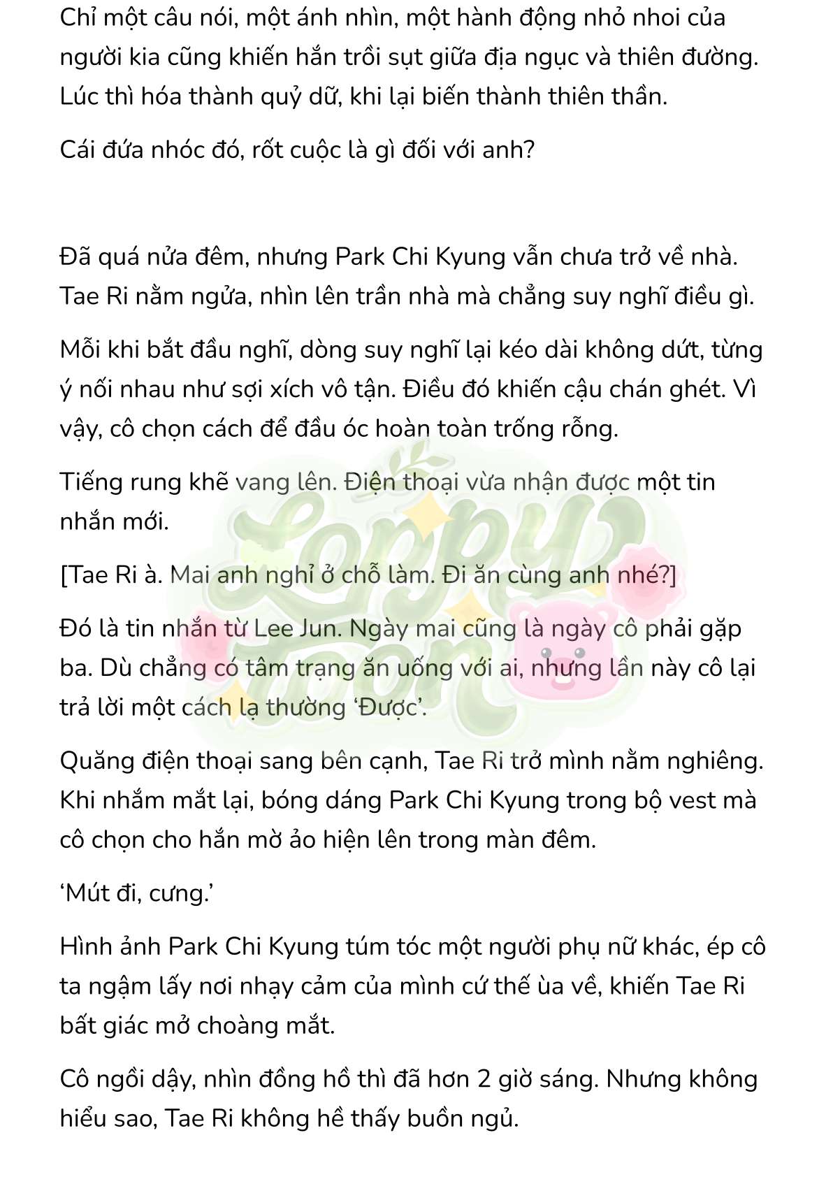 [Novel] Gửi Kẻ Xa Lạ Phản Bội Đạo Đức Chap 50 - Trang 2