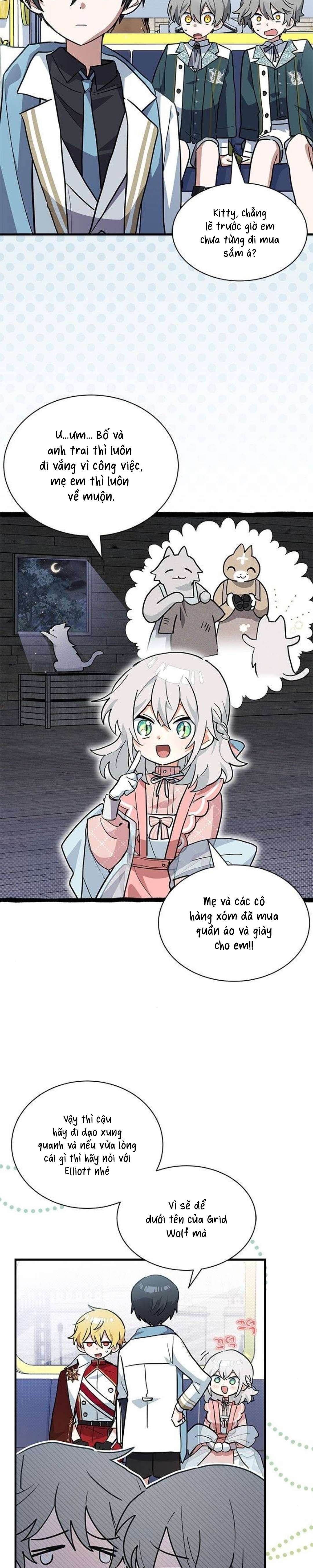 Mèo con được gia tộc sói nhận nuôi? Chapter 31 - Trang 3