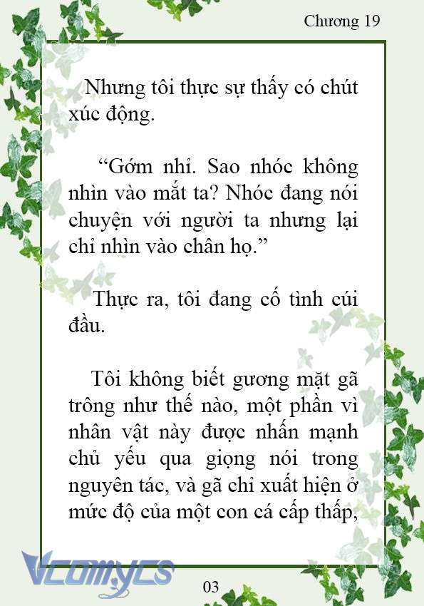 [Novel] Trở Thành Em Gái Của Nam Chính Tiểu Thuyết Đam Mỹ Chap 19 - Trang 2