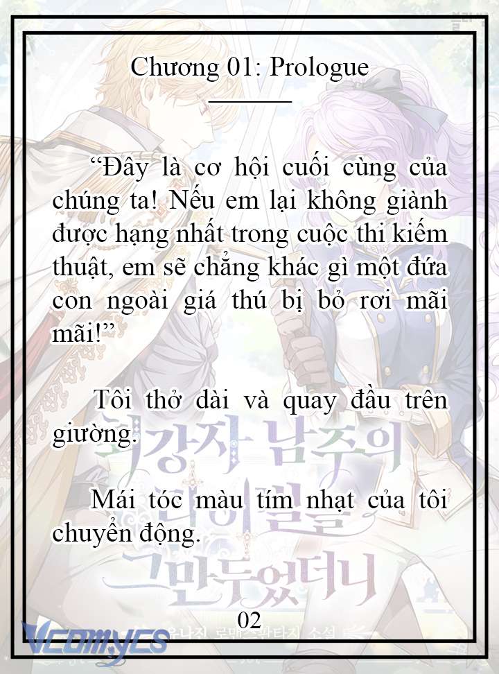 [Novel] Tôi Không Còn Là Đối Thủ Của Nam Chính Chap 1 - Trang 2