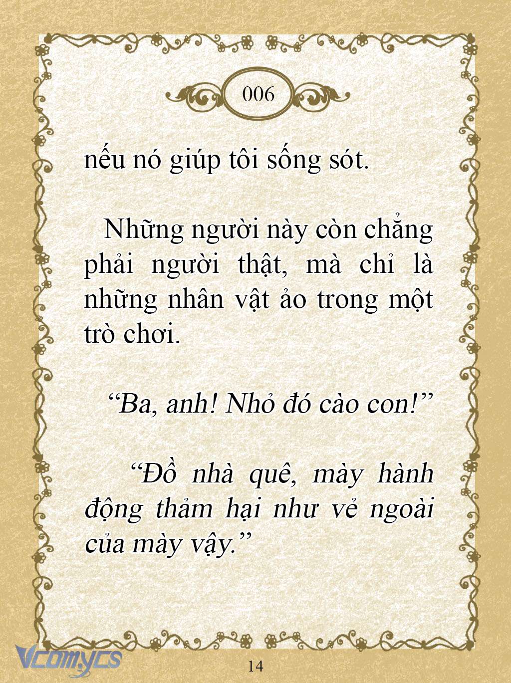 [Novel] Kẻ Phản Diện Được Định Phải Chết Chap 6 - Trang 2