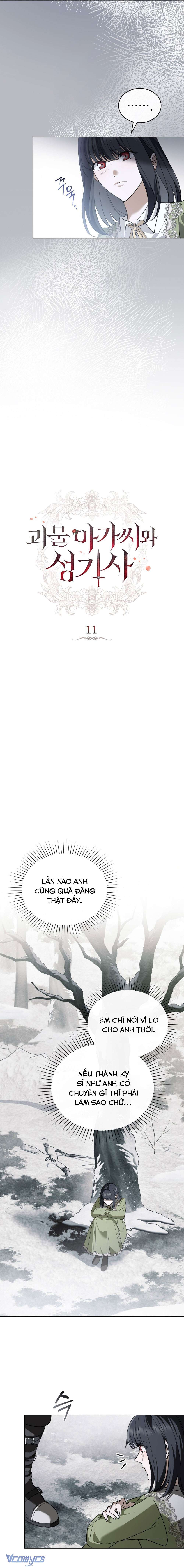 Hiệp Sĩ Thánh và Cô Nàng Quái Vật Chap 11 - Trang 4