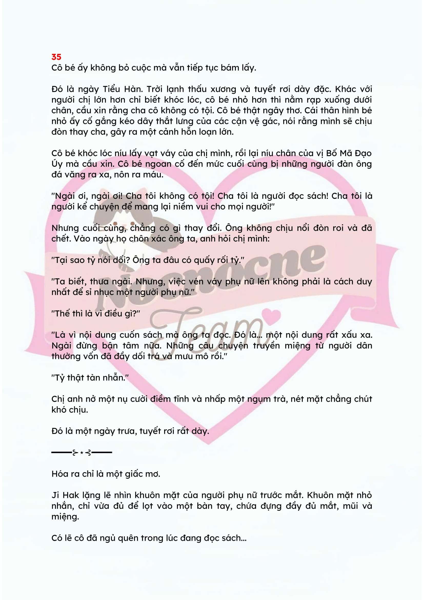 [NOVEL] ĐÊM HỖN LOẠN Chap 35 - Next Chap 36