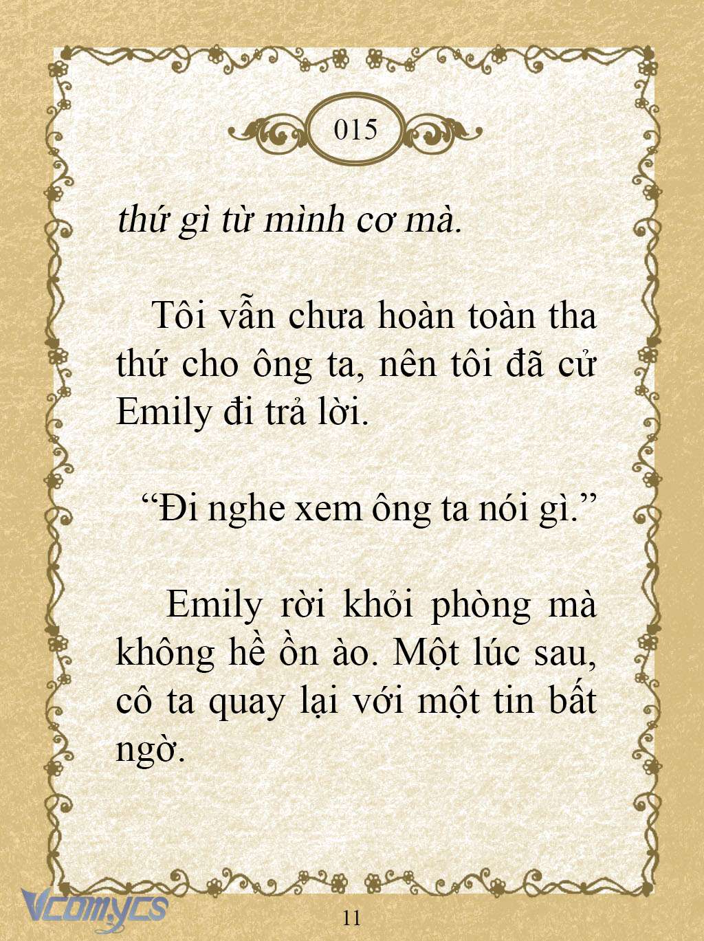 [Novel] Kẻ Phản Diện Được Định Phải Chết Chap 15 - Trang 2