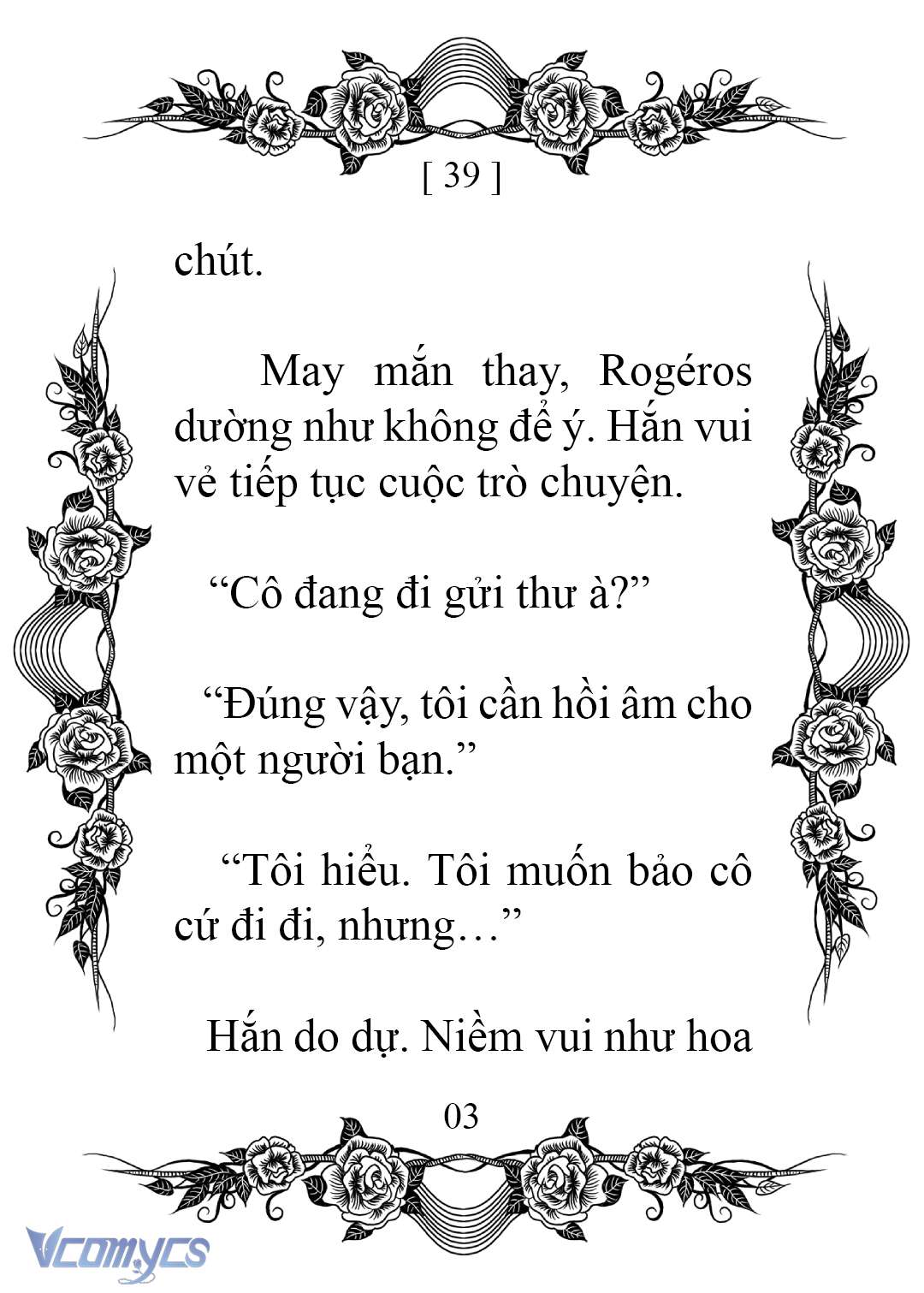 [Novel] Chào Mừng Đến Với Dinh Thự Hoa Hồng Chap 39 - Trang 2
