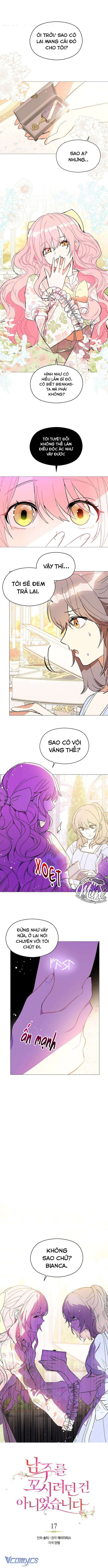 Tôi không cố tình quyến rũ nam chính Chap 17 - Next Chap 18