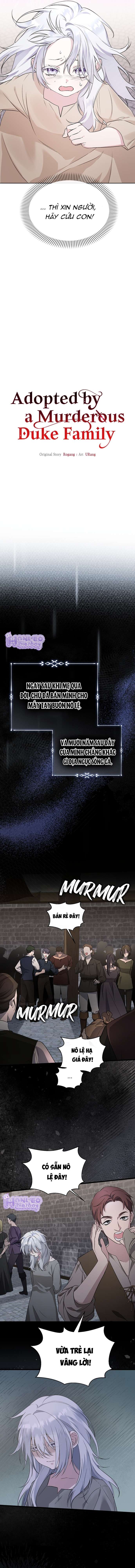 Trở Thành Con Gái Nuôi Của Gia Tộc Sát Thủ Chapter 1 - Trang 4