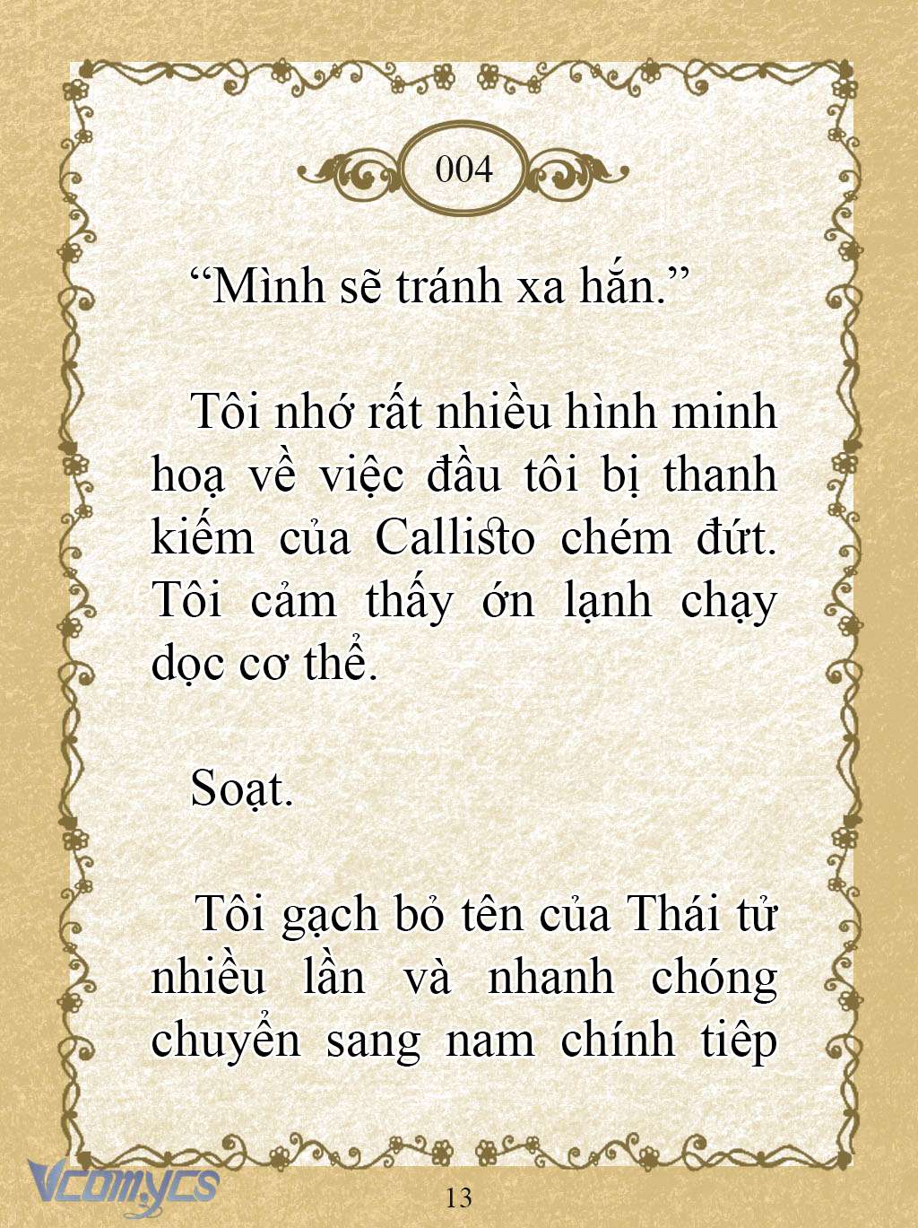 [Novel] Kẻ Phản Diện Được Định Phải Chết Chap 4 - Trang 2