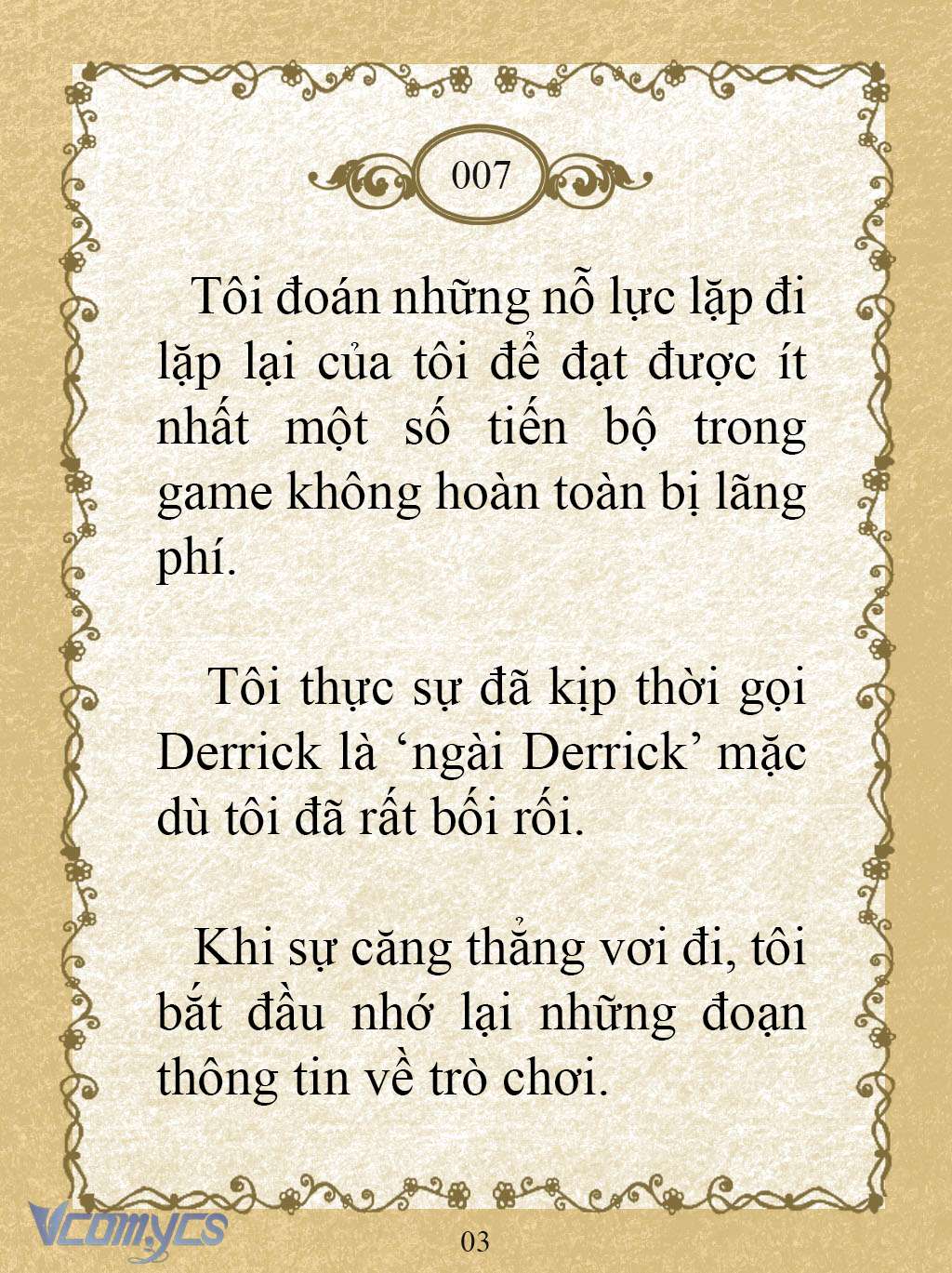 [Novel] Kẻ Phản Diện Được Định Phải Chết Chap 7 - Trang 2