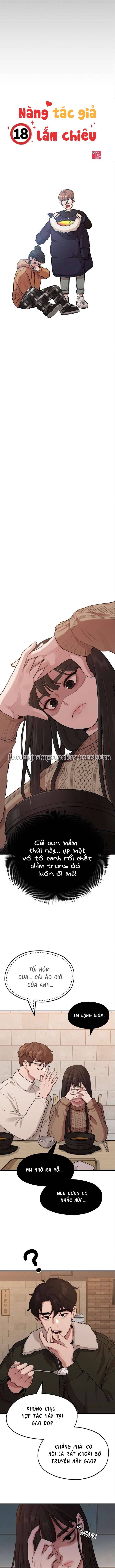 Nàng Tác Giả Lắm Chiêu Chap 6 - Trang 2