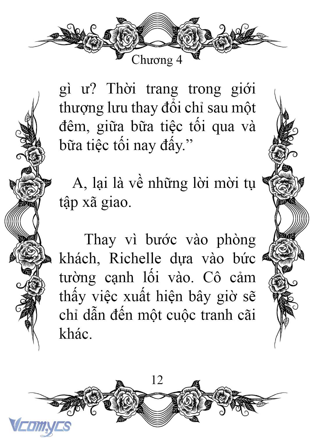 [Novel] Chào Mừng Đến Với Dinh Thự Hoa Hồng Chap 4 - Trang 2