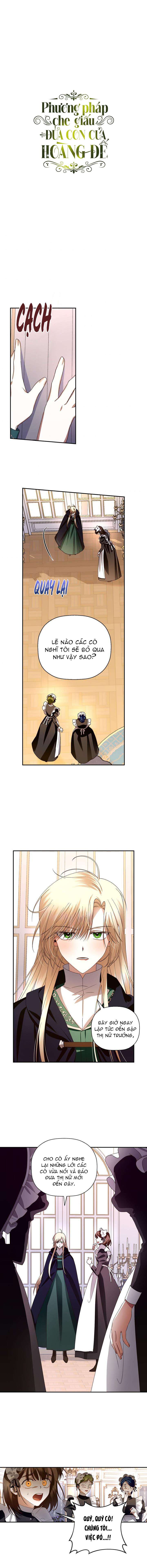 Phương Pháp Che Giấu Đứa Con Của Hoàng Đế Chapter 7 - Trang 4